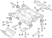 Diagram for BMW i5 Crossmember Bushing - 33176894067