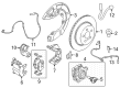 Diagram for 2025 BMW M8 Brake Caliper Bracket - 34206898598