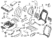 Diagram for BMW 228 xDrive Gran Coupe Seat Cushion Pad - 52105B54E85