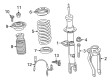Diagram for BMW 530i xDrive Coil Springs - 31336879740