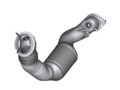 BMW 18307647040 Exchange Catalytic Converter Close To Engine