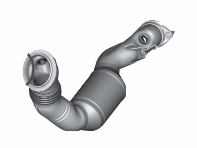 2008 BMW 335i Catalytic Converter - 18307553595