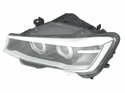 BMW Headlight - 63117401141