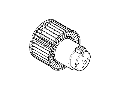 2000 BMW 328Ci Blower Motor - 64118373985