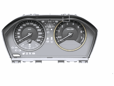 2015 BMW M235i Speedometer - 62106843067