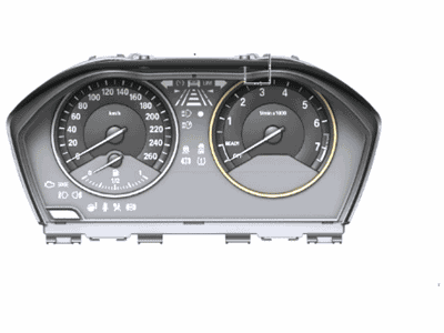 2017 BMW M240i Speedometer - 62106843067