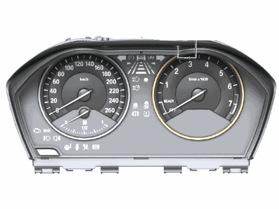 BMW 62106804942 Instrument Cluster