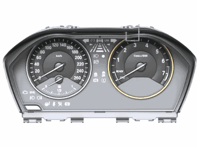 2016 BMW 228i Speedometer - 62106834477
