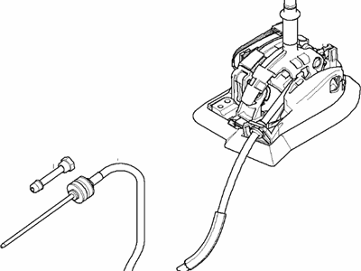 BMW Z4 Automatic Transmission Shifter - 25167514885