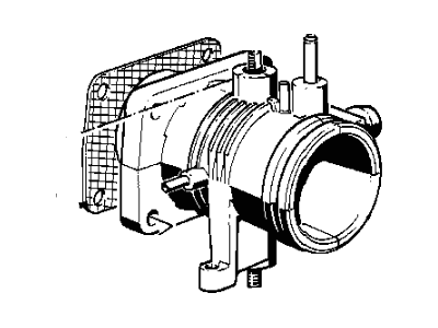 BMW Throttle Body - 13541716061