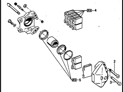 1969 BMW 2800 Brake Caliper - 34211150275