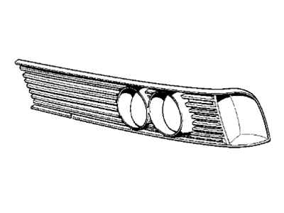 BMW 51131838751 Grille Left