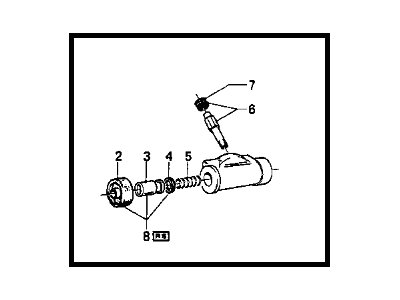 BMW 34211101760 Wheel Brake Cylinder