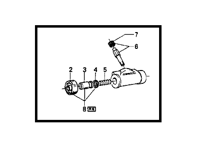 1969 BMW 2000 Wheel Cylinder - 34213660123