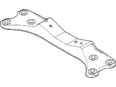 BMW 740iL Motor And Transmission Mount - 22321094779