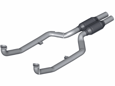 BMW 650i Exhaust Pipe - 18307616454