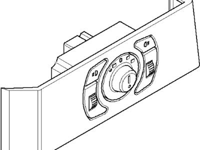 2005 BMW 545i Headlight Switch - 61316925291