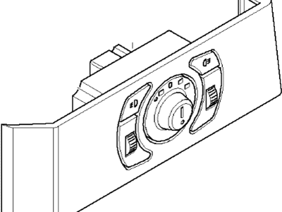 2007 BMW 550i Headlight Switch - 61316925294