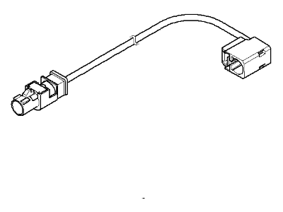 2010 BMW X6 M Antenna Cable - 61119183943