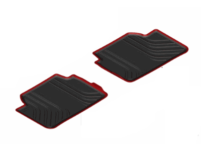 BMW 51472311214 Floor Mats, All-Weather Rear