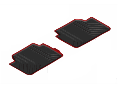 BMW 51472311212 Floor Mats, All-Weather Rear