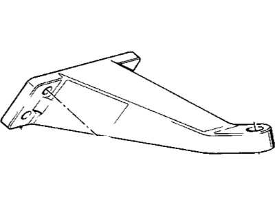 BMW 11811175120 Supporting Bracket Right