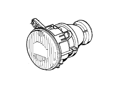 1989 BMW 750iL Headlight - 63121382395