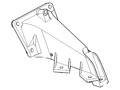 BMW 11812229779 Left Support Bracket