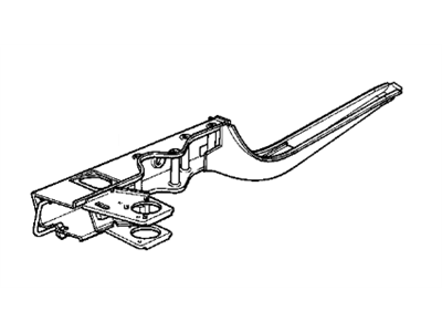 BMW 41111978176 Front Right Engine Support