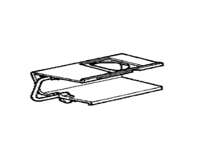 BMW 41111978188 Section Of Right Engine Support