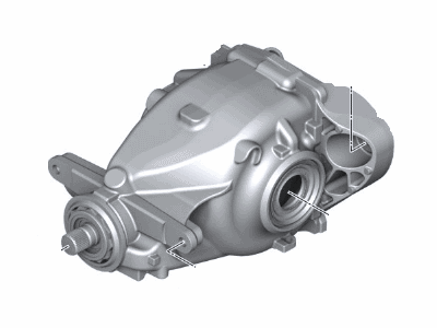 BMW ActiveHybrid 3 Differential - 33108485724