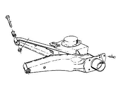 1976 BMW 2002 Trailing Arm - 33321114114