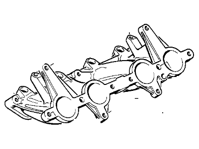 1991 BMW 318i Intake Manifold - 11611721725