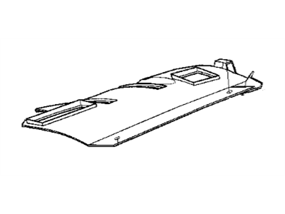 BMW 51451978934 Trim Panel Foot Controls