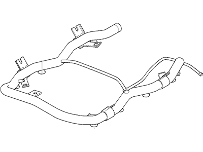 1999 BMW 540i Fuel Rail - 13531432530