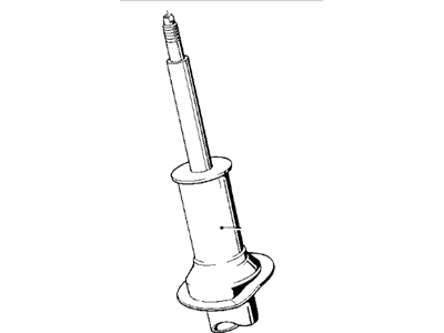 1988 BMW 635CSi Shock Absorber - 37121133736