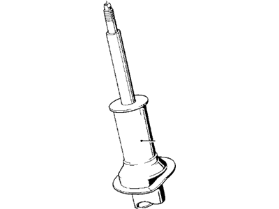 1978 BMW 633CSi Shock And Strut Mount - 37121126728