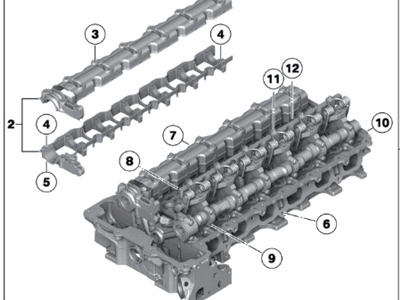 BMW M4 Cylinder Head - 11127854005