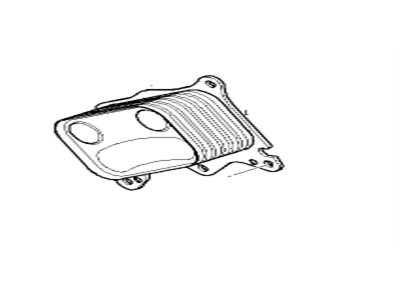 11427552687 Genuine BMW Heat Exchanger Oil Cooler | BMW Parts Deal