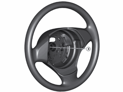 2011 BMW 328i Steering Wheel - 32306771411