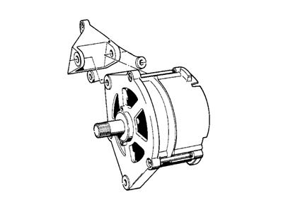 1972 BMW Bavaria Alternator Bracket - 12311257279