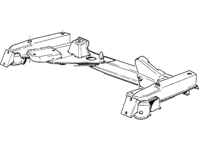 BMW 31111123239 Front Axle Support