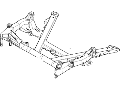 BMW 525i Front Cross-Member - 31106755072