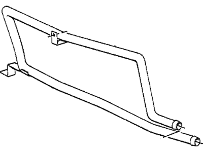 1985 BMW 535i Power Steering Hose - 32411128838