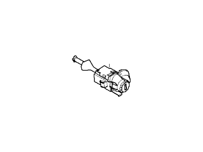 2010 BMW X5 Door Lock Cylinder - 51217187881