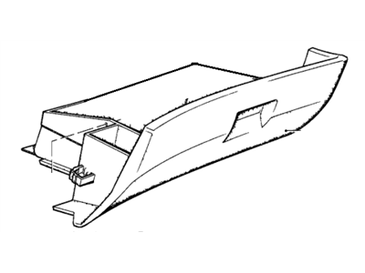 BMW 51161884591 Glove Box