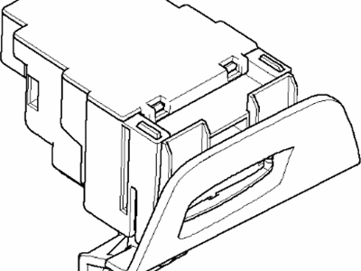 2015 BMW X1 Ignition Lock Assembly - 66129194399