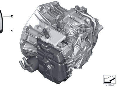 2019 BMW X2 Transmission Assembly - 24008741913