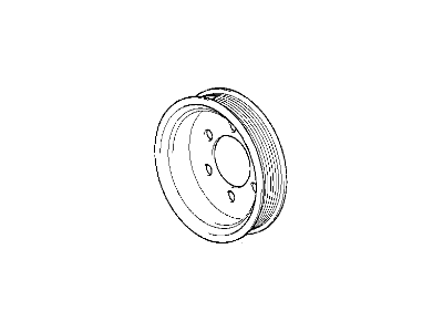 1998 BMW 318i Crankshaft Pulley - 64551739429