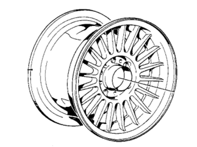 1977 BMW 320i Alloy Wheels - 36111118306